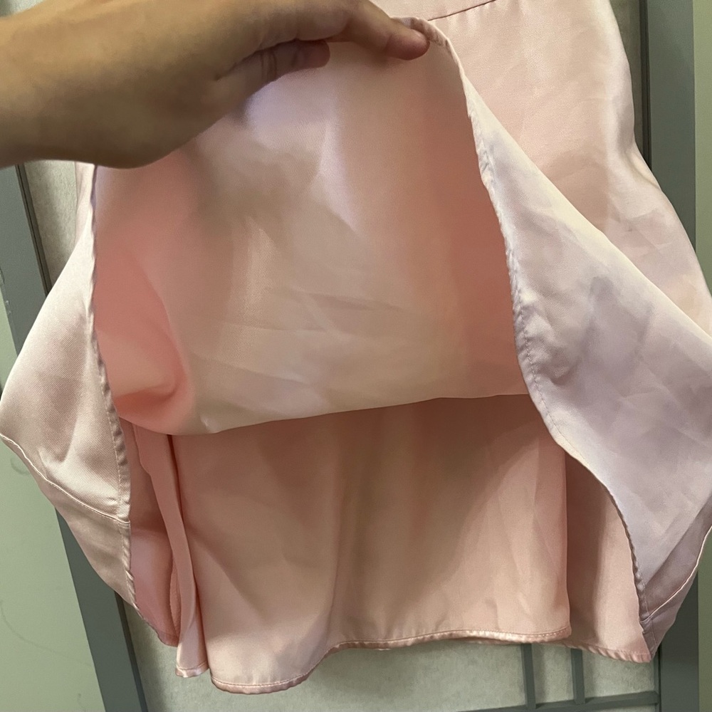 NWT The Children's Place Sz 6X/7 Girl's Pink Satin Black Velour Christmas - Picture 8 of 14